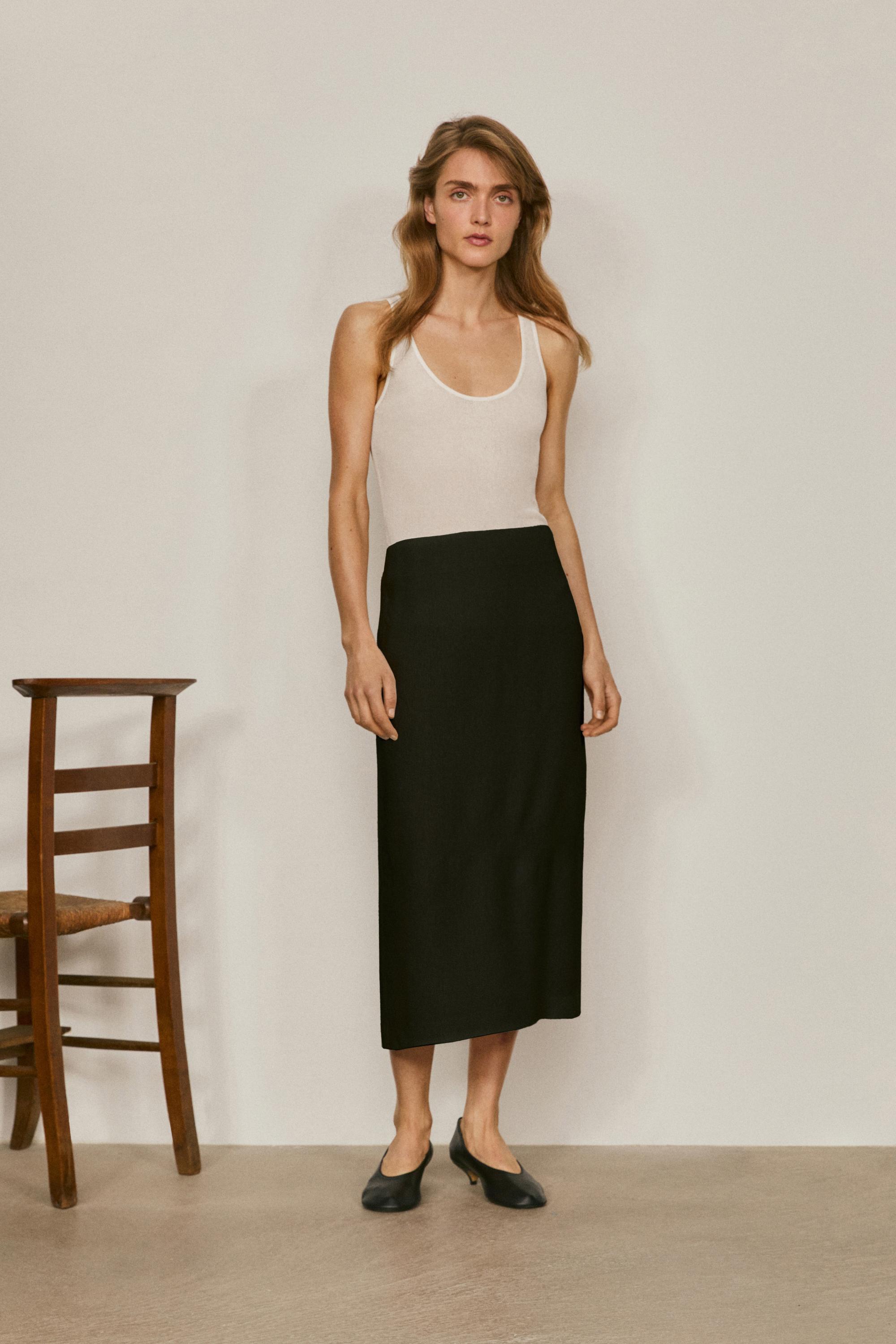 Straight midi skirt - LIMITED EDITION
